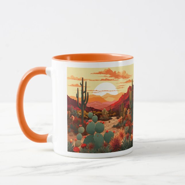 TAZA BELLEZA DE DESIERTO #1 (Izquierda)