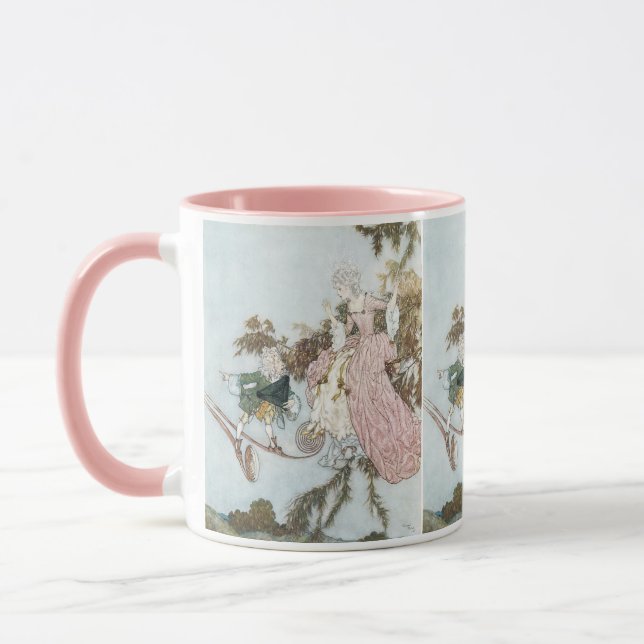 Taza Belleza durmiente de cuento de hadas de Edmund Dul (Izquierda)