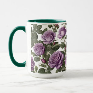 Taza "Belleza eterna: Rosas de la época de la provincia