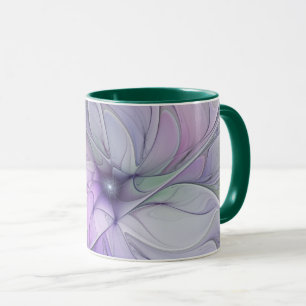 Taza Belleza impresionante Arte abstracto moderno fract