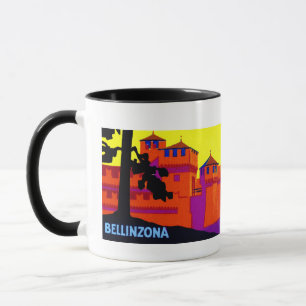 Taza Bellinzona Suiza 1925