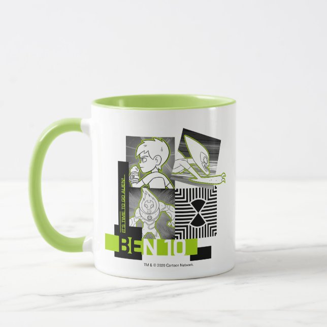 Taza Ben 10 - Es hora de alienarse (Izquierda)