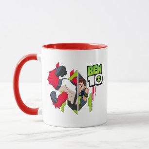 Taza Ben 10 Transformación del ADN de los cuatro brazo