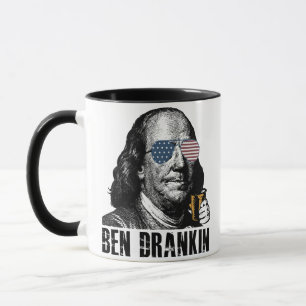 Taza Ben Divertido bebiendo, Celebremos la alegría de l