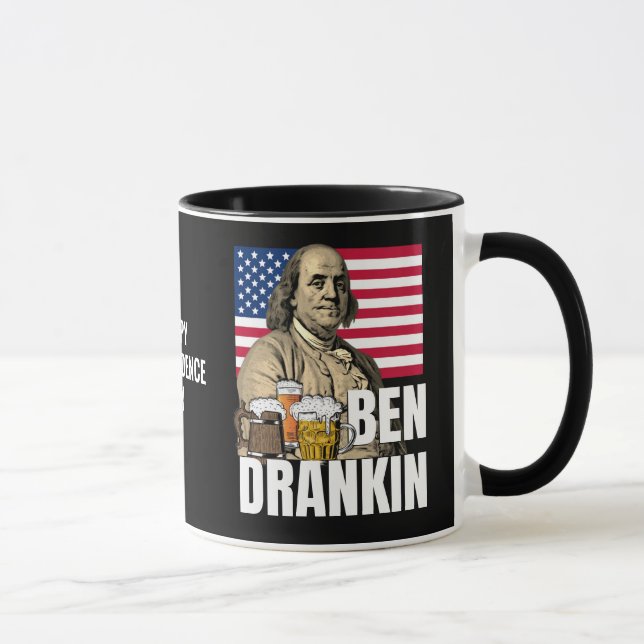 Taza BEN DRANKIN 4 de julio (Derecha)