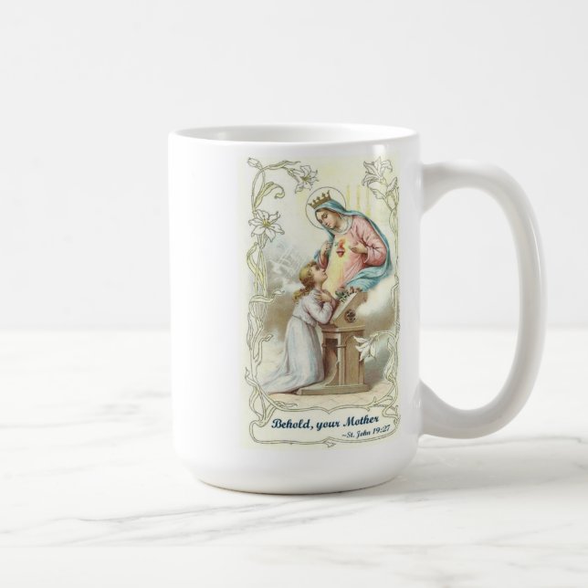 Taza bendecida del Virgen María (Derecha)