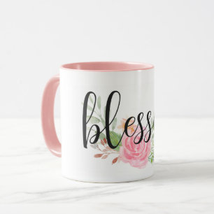 Taza bendecida magnífica del Dos-Tono