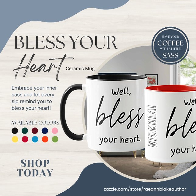 Taza Bendice tu corazón (Subido por el creador)