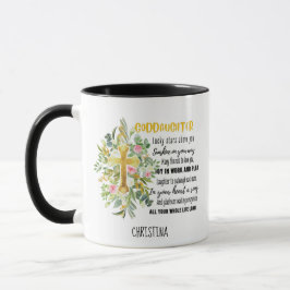 Taza Bendición irlandesa para GODDAUGHTER - Regalo pers