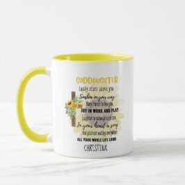 Taza Bendición irlandesa para GODDAUGHTER - Regalo pers