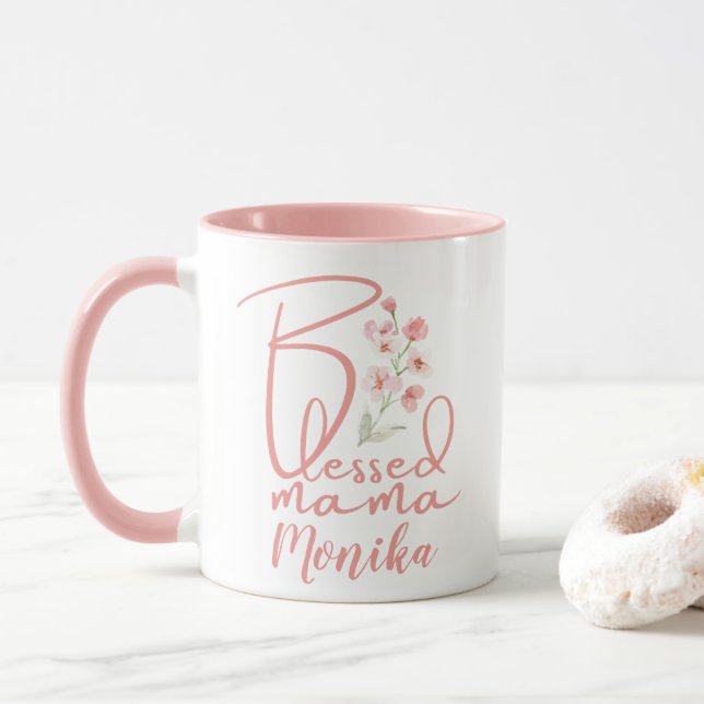 Taza Bendita mamá (Con donut)