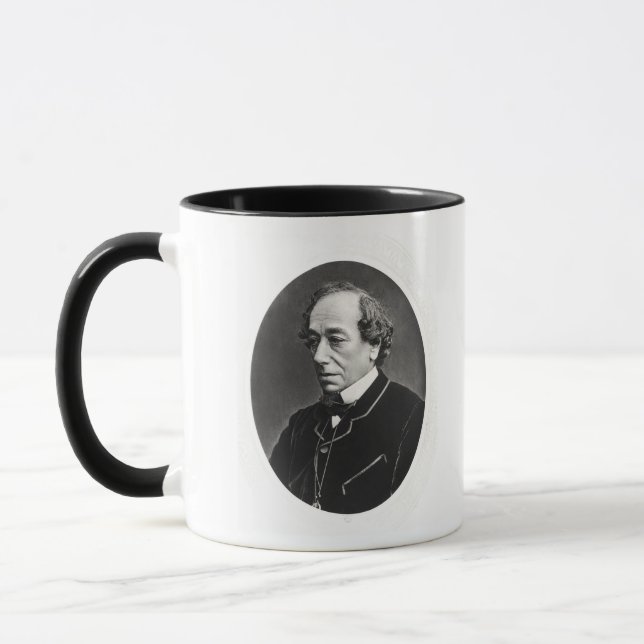 Taza Benjamin Disraeli c.1874 (Izquierda)