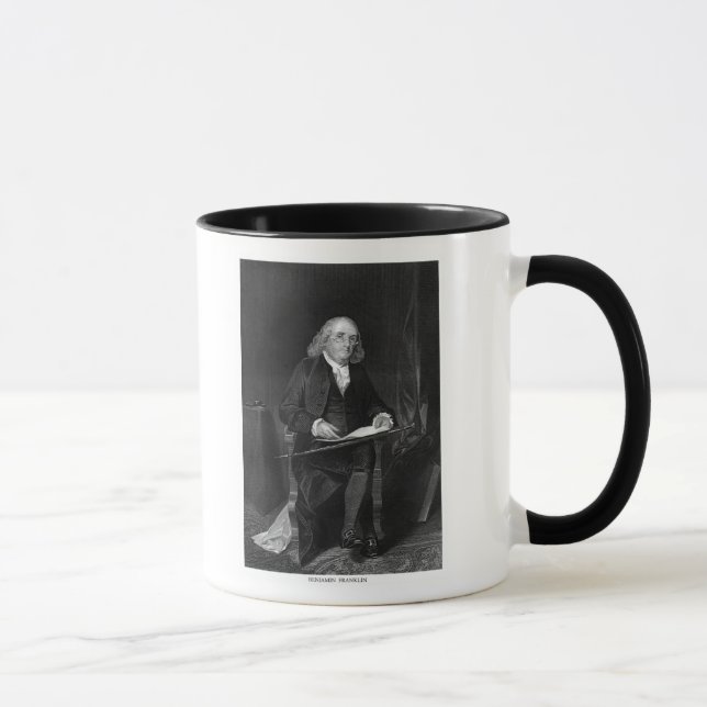 Taza Benjamin Franklin (Derecha)