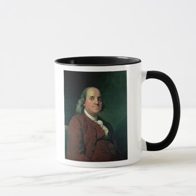 Taza Benjamin Franklin, 1782 (Derecha)