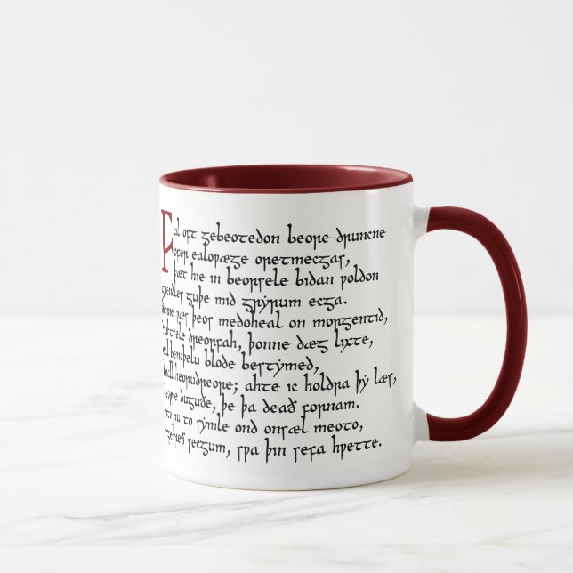 Taza Beowulf en el Meadhall (Derecha)