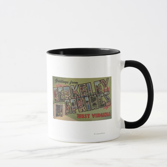 Taza Berkeley Springs, Virginia Occidental (Derecha)