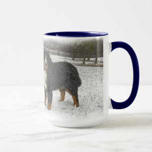 Taza Berner en la nieve