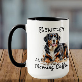 Taza  Bernés de montaña PERSONALIZAR Browns Acuarela de
