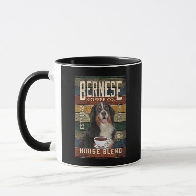 Taza Bernese Mountain Dog Coffee (Izquierda)