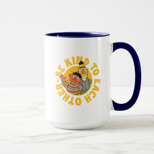 Taza Bert y Ernie | Sé amable con los demás (Derecha)