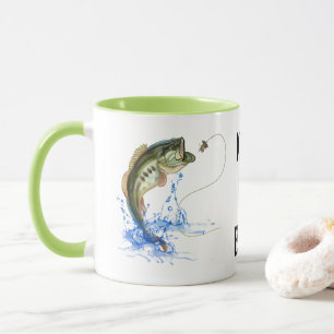Taza Besa Mi Pesca de Lubina
