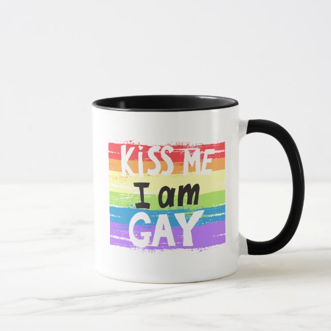 Taza Bésame, soy gay (Derecha)