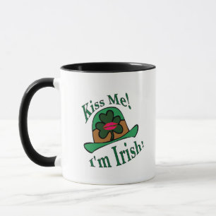Taza Bésame soy irlandés
