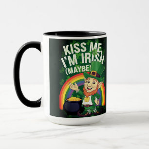 Taza Bésame soy irlandés