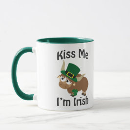 Taza Bésame, soy irlandés Yak