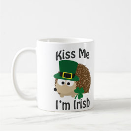 Taza Bésame, soy un hedgehog irlandés