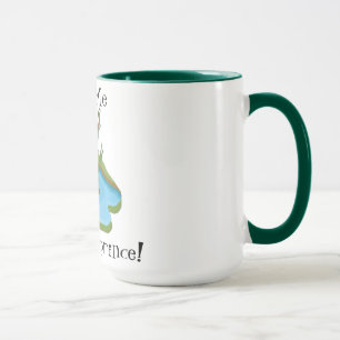 Taza Bésame soy un príncipe de la rana Mug