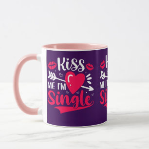Taza Bésame, soy un Valentín único y lindo
