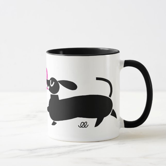 Taza Besando caninas mug (Derecha)