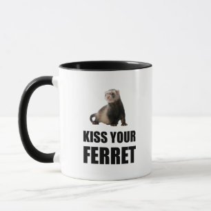Taza Bese su hurón divertido