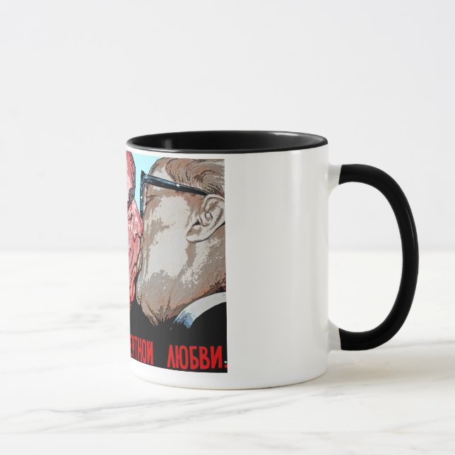 Taza Beso de Brezhnev y de Honeker, galería de la zona (Derecha)