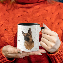 Taza Besos de perro pastor alemanes arreglan todo el pa