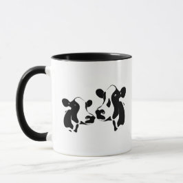 Taza Bessie y Nellie, las vacas
