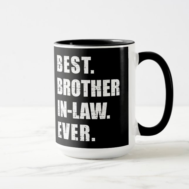 Taza Best brother-in-law ever (Derecha)