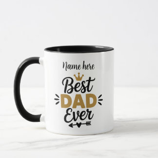 Taza Best Dad Ever Father's Day Gift Coffee Mug