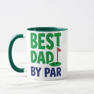Taza Best Dad Golf Mug | Funny Golf Gift Dad