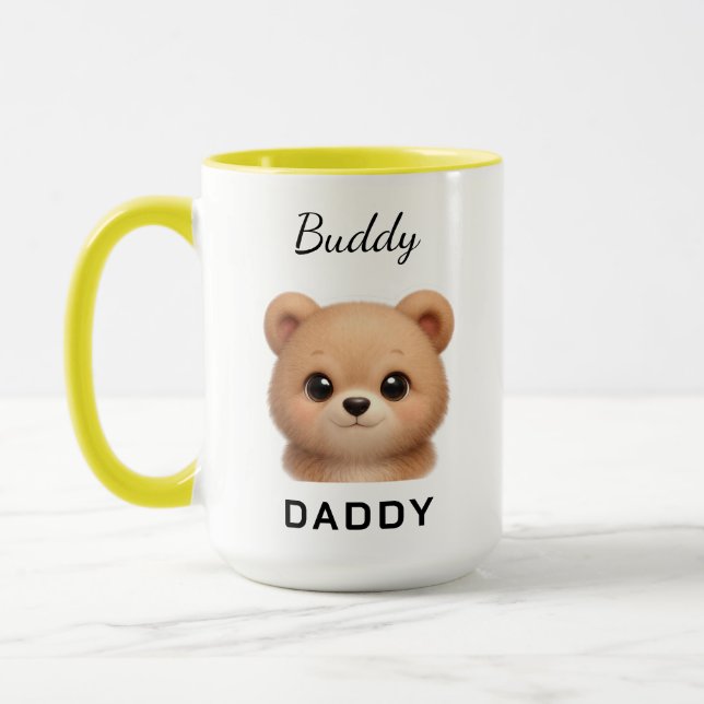 Taza Best Dog Dad Ever | Custom Father’s Day (Izquierda)