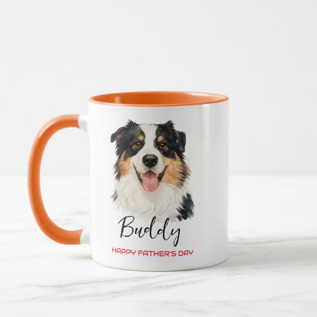 Taza Best Dog Dad Ever | Custom Father’s Day (Izquierda)