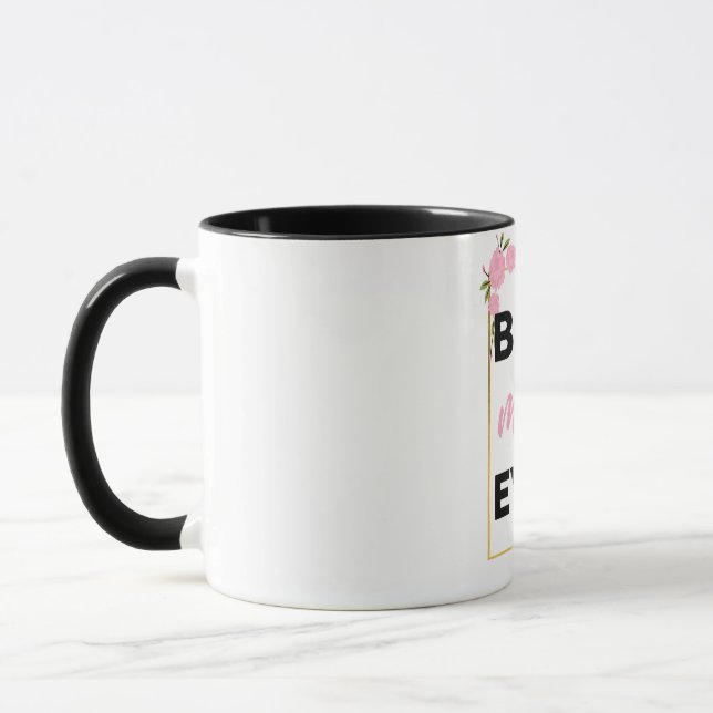 Taza Best Mom Ever black (Izquierda)