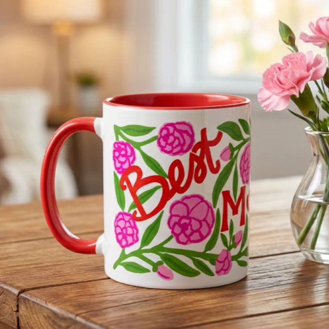 Taza Best Mom Ever Mother's Day 11 oz Mug (Subido por el creador)