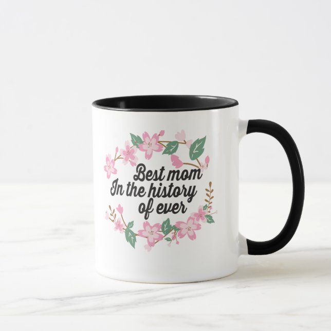 Taza Best mom in the history (Derecha)