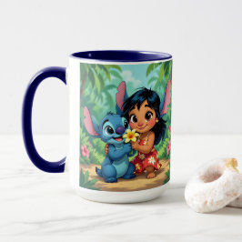 Taza Beste Freunde fürs Leben – Lilo & Stitch  