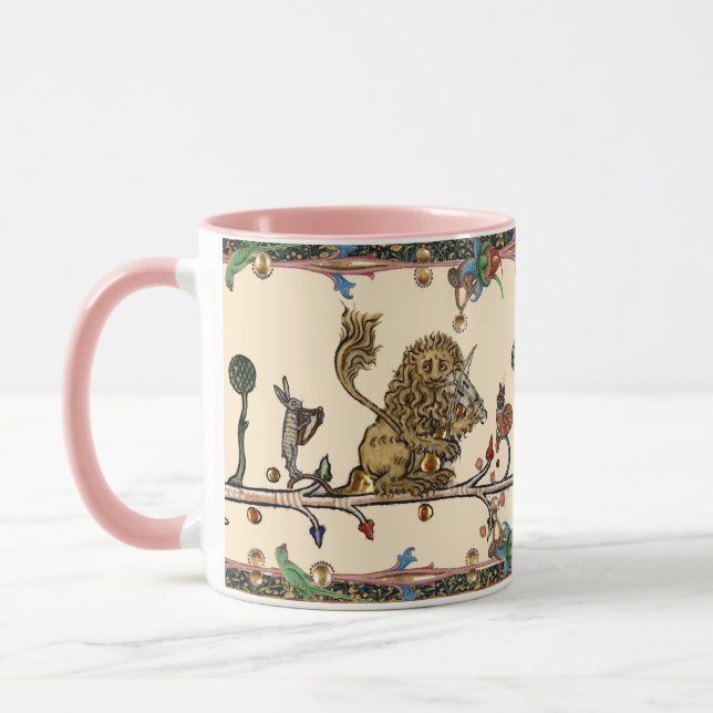 Taza BESTIARIO MEDIEVAL HACIENDO MÚSICA MÚSICA Violinis (Izquierda)