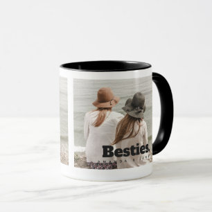 Taza Besties Friendship Names y Un Café Fotográfico