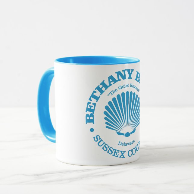 Taza Bethany Beach (concha de mar) (Anverso izquierdo)