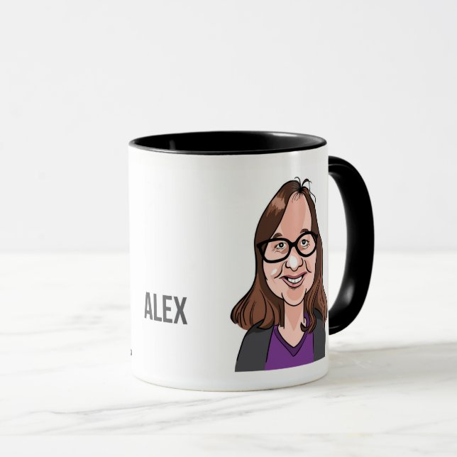 Taza Bewear mug ALEX (Anverso derecho)